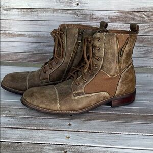 Men's Brown Leather Boots
